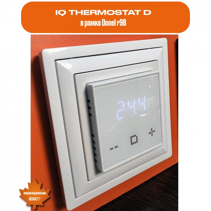 Электронный термостат IQ THERMOSTAT D шампань