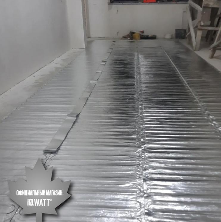 Ультратонкий греющий мат IQ LAMINATE MAT 150 Вт/м.кв - 6,0м²
