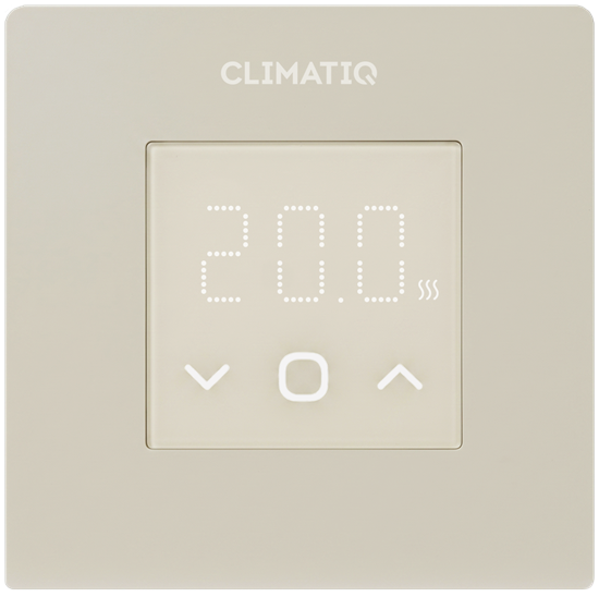 Электронный терморегулятор CLIMATIQ FD песочный